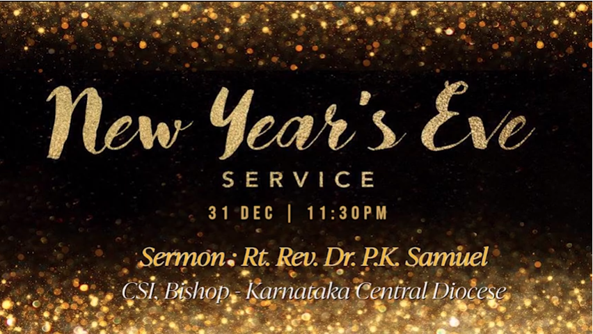 COME TO THE LORD AND ENTER THE NEW YEAR