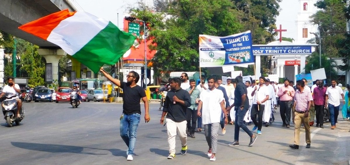 Youth Peace Rally | Karnataka Central Diocese