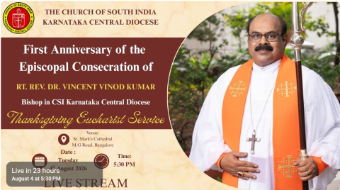 First Anniversary of the Episcopal Consecration