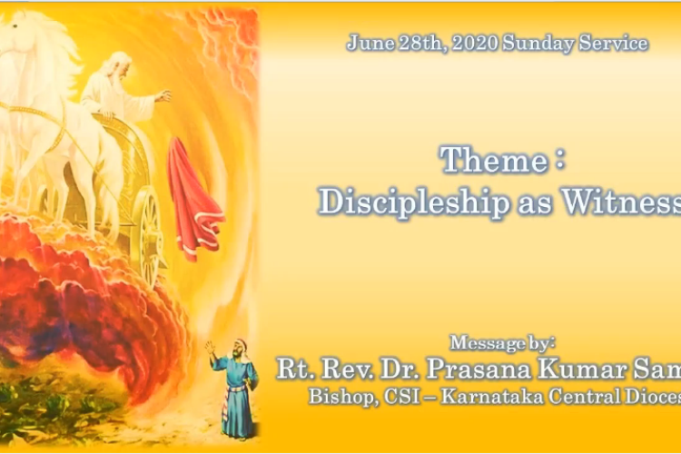 DISCIPLESHIP AS WITNESS