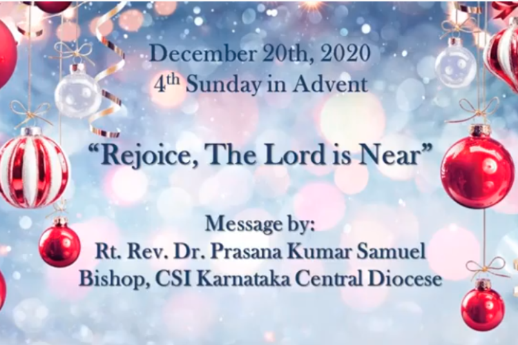 Rejoice the Lord is near